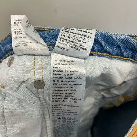 Women’s, Jeans, Levi’s 501, 30 x 28, Blue - Picture 9 of 9